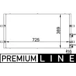 Condenseur, climatisation MAHLE AC 695 000P - Visuel 1