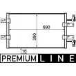 Condenseur, climatisation MAHLE AC 723 000P - Visuel 1