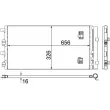 Condenseur, climatisation MAHLE AC 724 000S - Visuel 1