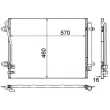 Condenseur, climatisation MAHLE AC 734 000P - Visuel 1