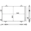 Condenseur, climatisation MAHLE AC 735 000P - Visuel 2