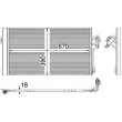 Condenseur, climatisation MAHLE AC 762 000P - Visuel 2