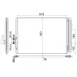 Condenseur, climatisation MAHLE AC 779 000S - Visuel 1