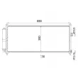 Condenseur, climatisation MAHLE AC 788 000S - Visuel 1