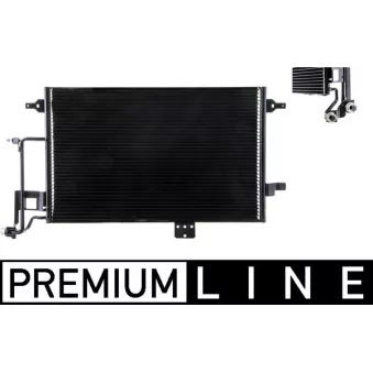 Condenseur, climatisation MAHLE AC 822 000P