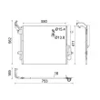 Condenseur, climatisation MAHLE AC 849 000S - Visuel 1