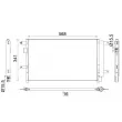 Condenseur, climatisation MAHLE AC 857 000S - Visuel 1