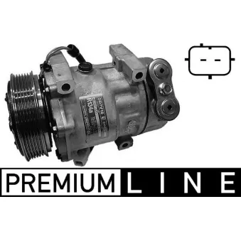 Compresseur, climatisation MAHLE ACP 1024 000P