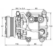 Compresseur, climatisation MAHLE ACP 106 000P - Visuel 2