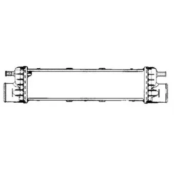 Intercooler, échangeur NRF 30418
