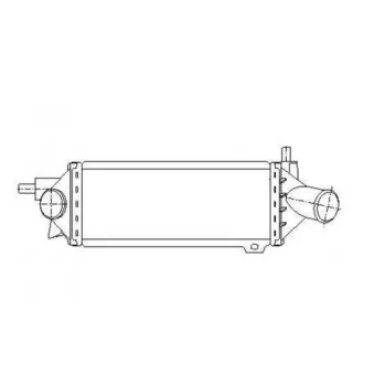 Intercooler, échangeur NRF 30430