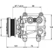 Compresseur, climatisation MAHLE ACP 1099 000P - Visuel 2