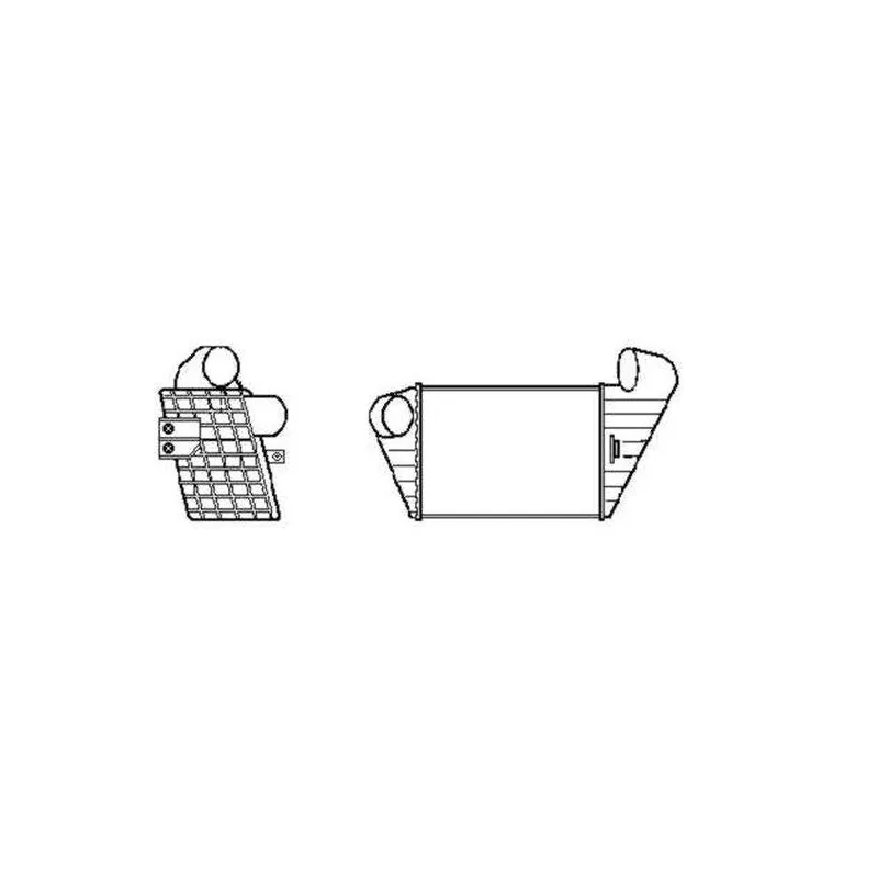 Intercooler, échangeur NRF 30434