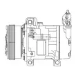 Compresseur, climatisation MAHLE ACP 1255 000P - Visuel 2