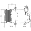 Compresseur, climatisation MAHLE ACP 1330 000P - Visuel 3