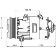 Compresseur, climatisation MAHLE ACP 1331 000P - Visuel 2