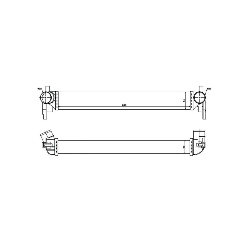 Intercooler, échangeur NRF 30530
