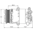 Compresseur, climatisation MAHLE ACP 1332 000P - Visuel 2