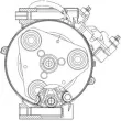 Compresseur, climatisation MAHLE ACP 1364 000P - Visuel 3