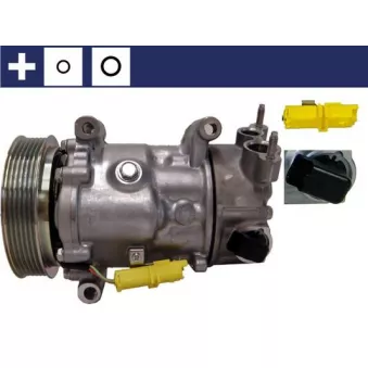 Compresseur, climatisation MAHLE ACP 14 000S