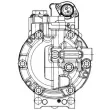 Compresseur, climatisation MAHLE ACP 1453 000P - Visuel 2
