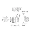Compresseur, climatisation MAHLE ACP 1459 000P - Visuel 2