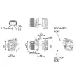 Compresseur, climatisation MAHLE ACP 1462 000P - Visuel 2
