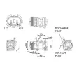 Compresseur, climatisation MAHLE ACP 1463 000P - Visuel 2