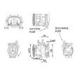 Compresseur, climatisation MAHLE ACP 1464 000P - Visuel 2
