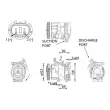 Compresseur, climatisation MAHLE ACP 1465 000P - Visuel 2