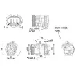 Compresseur, climatisation MAHLE ACP 1466 000P - Visuel 2