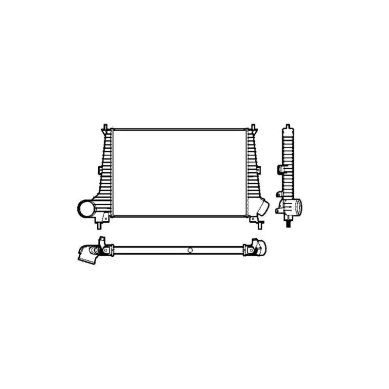 Intercooler, échangeur NRF 30846