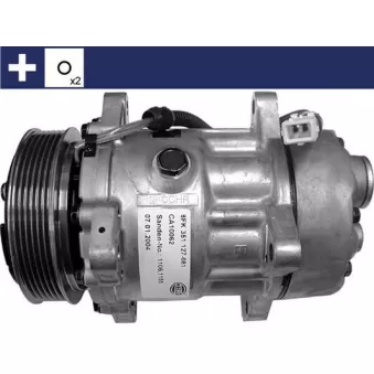 Compresseur, climatisation MAHLE ACP 360 000S