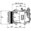 Compresseur, climatisation MAHLE ACP 54 000P - Visuel 2