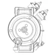Compresseur, climatisation MAHLE ACP 556 000P - Visuel 3