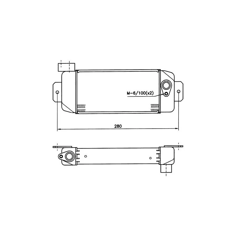 Radiateur d'huile NRF 31098