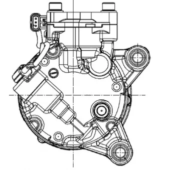 Compresseur, climatisation MAHLE ACP 601 000P