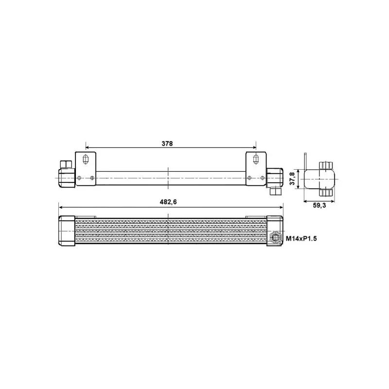 Radiateur d'huile NRF 31164