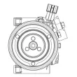 Compresseur, climatisation MAHLE ACP 633 000P - Visuel 3