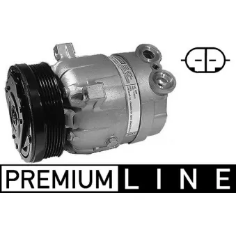 Compresseur, climatisation MAHLE ACP 672 000P