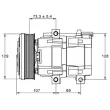 Compresseur, climatisation MAHLE ACP 855 000P - Visuel 2
