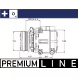 Compresseur, climatisation MAHLE ACP 858 000P - Visuel 1