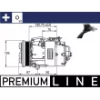 Compresseur, climatisation MAHLE ACP 861 000P - Visuel 1