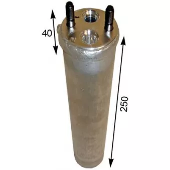 Filtre déshydratant, climatisation MAHLE AD 78 000S