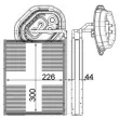 Evaporateur climatisation MAHLE AE 3 000P - Visuel 1