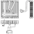 Evaporateur climatisation MAHLE AE 93 000P - Visuel 2
