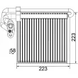Evaporateur climatisation MAHLE AE 97 000P - Visuel 2