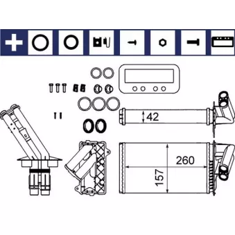 Système de chauffage MAHLE AH 103 000S