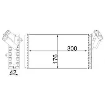 Système de chauffage MAHLE AH 104 000S