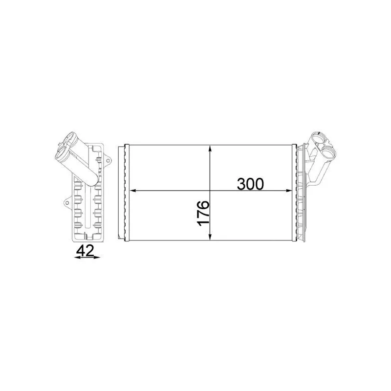 Système de chauffage MAHLE AH 104 000S